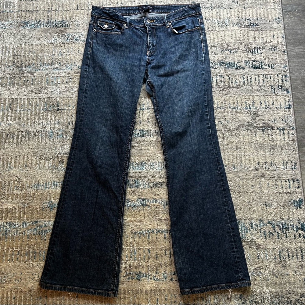 Banana Republic Low Rise Bootcut Classic Blue Women's Jeans Size 8